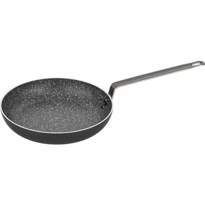 Stalgast Bratpfanne mit Granitbeschichtung, ohne Deckel, Serie ONSET; 4800 ml, 36x5.9 cm (ØxH); schwarz Stalgast Bratpfanne mit Granitbeschichtung, ohne Deckel, Serie ONSET; 4800 ml, 36x5.9 cm (ØxH); schwarz