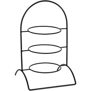 Vega Owosso Stahl Etagere - 3 Ebenen - Schwarz Vega Owosso Stahl Etagere - 3 Ebenen - Schwarz