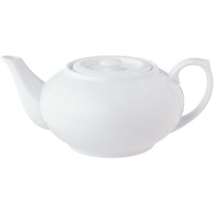 PULSIVA Weiße Porzellan Teekanne 650ml PULSIVA Weiße Porzellan Teekanne 650ml
