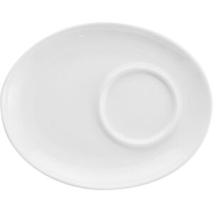 PULSIVA Weißes Porzellan Ovale Platte PULSIVA Weißes Porzellan Ovale Platte