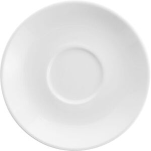 Pulsiva Weißes Keramik Cappuccino Untertasse - Rund 14,3cm - 6 Stk Pulsiva Weißes Keramik Cappuccino Untertasse - Rund 14,3cm - 6 Stk