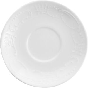 Pulsiva Cappuccino Unterteller - 14cm Weiß Traditionelles Porzellan 6er Pack Pulsiva Cappuccino Unterteller - 14cm Weiß Traditionelles Porzellan 6er Pack