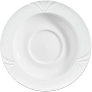PULSIVA Cappuccino-Untersetzer Rena - 15,5 cm (Ø) - Weiß - Rund - 6 Stk. PULSIVA Cappuccino-Untersetzer Rena - 15,5 cm (Ø) - Weiß - Rund - 6 Stk.