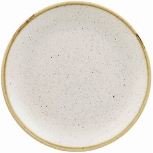 Churchill Stonecast Essteller - 16,5cm - Weiß/Braun - Rustikaler Stil Churchill Stonecast Essteller - 16,5cm - Weiß/Braun - Rustikaler Stil