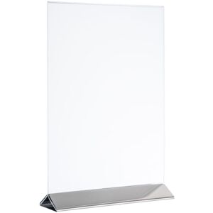 APS Kartenhalter, 2-teilig Edelstahl, Acryl; 10.5x7x17 cm (LxBxH); transparent/silber APS Kartenhalter, 2-teilig Edelstahl, Acryl; 10.5x7x17 cm (LxBxH); transparent/silber