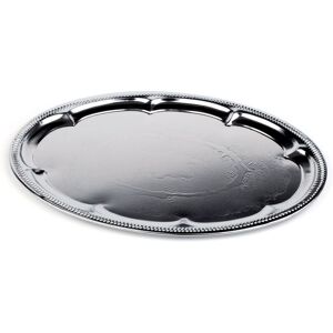 APS Partyplatte - Oval 46 x 34 cm - Nickel & Chrom - Farbeneinleger APS Partyplatte - Oval 46 x 34 cm - Nickel & Chrom - Farbeneinleger