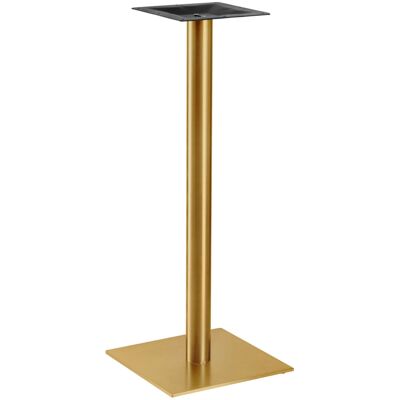 Vega Base Orio - Hoch Tischplatte - 42x42x108cm - Gold Vega Base Orio - Hoch Tischplatte - 42x42x108cm - Gold