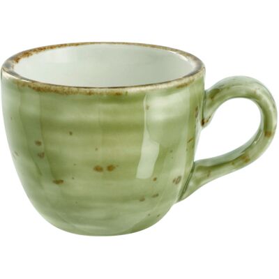 VEGA Espresso-Obertasse Nebro; 100 ml, 6.2x5.4 cm (ØxH); hellgrün; 6 Stück / Pack VEGA Espresso-Obertasse Nebro; 100 ml, 6.2x5.4 cm (ØxH); hellgrün; 6 Stück / Pack