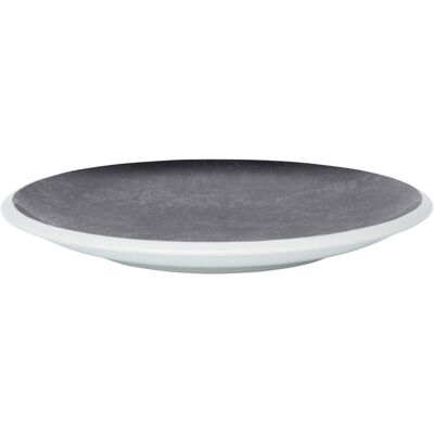 WMF Teller coup flach Synergy Dark Rock; 29x12 cm (ØxH); weiß/anthrazit; rund; 6 Stück / Pack WMF Teller coup flach Synergy Dark Rock; 29x12 cm (ØxH); weiß/anthrazit; rund; 6 Stück / Pack