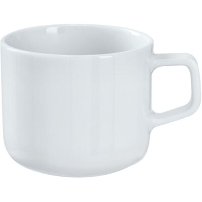 Vega Weiße Porzellantassen-Set - 250ml, Rund - Kaffee Vega Weiße Porzellantassen-Set - 250ml, Rund - Kaffee