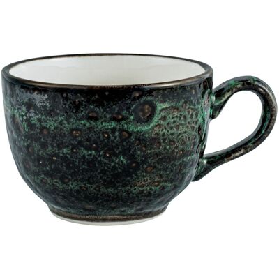VEGA Kaffeetasse Black Reef; 220 ml, 8.7x6.5 cm (ØxH); grün/schwarz; 6 Stück / Pack VEGA Kaffeetasse Black Reef; 220 ml, 8.7x6.5 cm (ØxH); grün/schwarz; 6 Stück / Pack