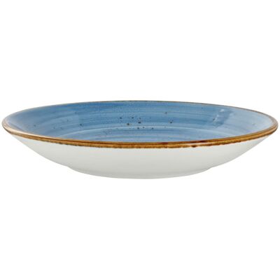 VEGA Teller tief Nebro; 900 ml, 25.2x4.3 cm (ØxH); hellblau; rund; 6 Stück / Pack VEGA Teller tief Nebro; 900 ml, 25.2x4.3 cm (ØxH); hellblau; rund; 6 Stück / Pack