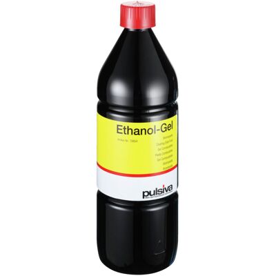 PULSIVA Brenngel Nachfüllflasche; 1000 ml; transparent; 3 Stück / Pack PULSIVA Brenngel Nachfüllflasche; 1000 ml; transparent; 3 Stück / Pack