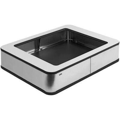 VEGA Grundbox Fundale flach GN 1/2; 42.5x31.5x8.5 cm (LxBxH); weiß; rechteckig VEGA Grundbox Fundale flach GN 1/2; 42.5x31.5x8.5 cm (LxBxH); weiß; rechteckig
