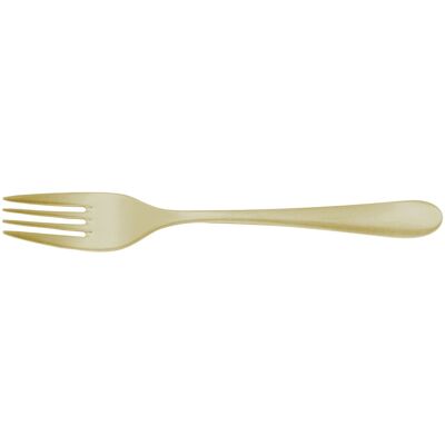 WMF Vorspeisen-/Dessertgabel Signum stonewashed; 18.5 cm (L); gold; 12 Stück / Pack WMF Vorspeisen-/Dessertgabel Signum stonewashed; 18.5 cm (L); gold; 12 Stück / Pack