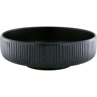 Nara Runde Haustier-Schüssel Schwarz - 21cm, 1460ml - Futternapf Nara Runde Haustier-Schüssel Schwarz - 21cm, 1460ml - Futternapf
