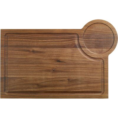 Vega Rechteckiger Servierteller - 37x25x2 cm - Nuss - Lebensmittelecht Vega Rechteckiger Servierteller - 37x25x2 cm - Nuss - Lebensmittelecht