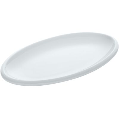 WMF Platte oval Synergy; 21x12x1.3 cm (LxBxH); weiß; oval; 6 Stück / Pack WMF Platte oval Synergy; 21x12x1.3 cm (LxBxH); weiß; oval; 6 Stück / Pack