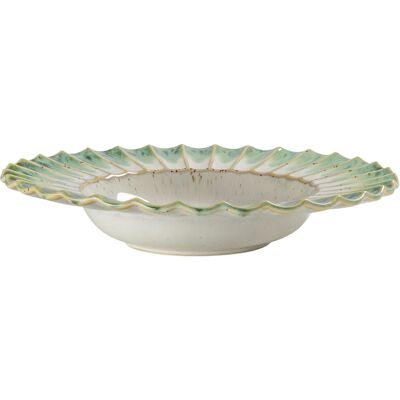 VEGA Teller tief Flora mit Fahne; 300 ml, 24.3x4.6 cm (ØxH); grün/beige; rund; 4 Stück / Pack VEGA Teller tief Flora mit Fahne; 300 ml, 24.3x4.6 cm (ØxH); grün/beige; rund; 4 Stück / Pack