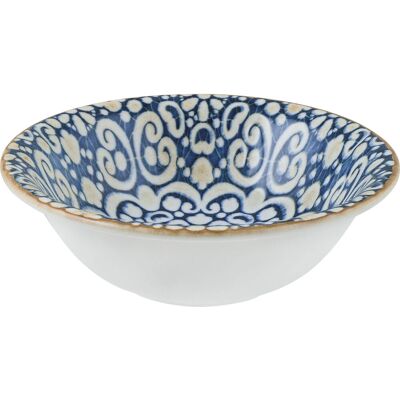 Bonna Alhambra Blau Porzellan Schüssel - 16cm - 6 Stücke Bonna Alhambra Blau Porzellan Schüssel - 16cm - 6 Stücke