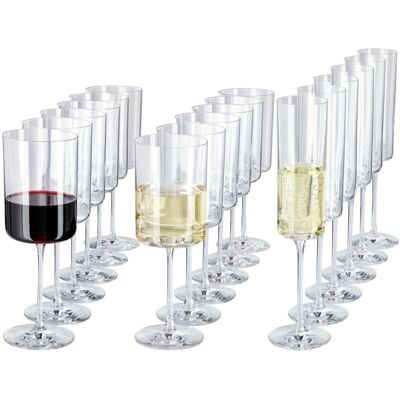 VEGA - Lya - Klar Kristall - 18 Stk - Weinglas-Set VEGA - Lya - Klar Kristall - 18 Stk - Weinglas-Set
