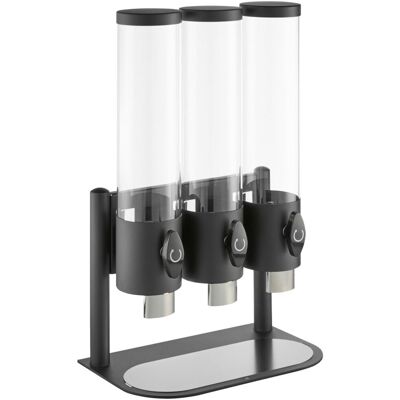WMF Cerealienspender Buffet WMF Quadro; 39x25x59.7 cm (LxBxH); schwarz WMF Cerealienspender Buffet WMF Quadro; 39x25x59.7 cm (LxBxH); schwarz