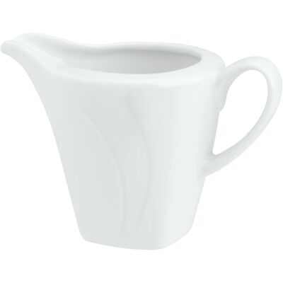 VEGA Gießer Vilano mit Henkel; 200 ml, 8.1x7.7 cm (ØxH); weiß; rund; 6 Stück / Pack VEGA Gießer Vilano mit Henkel; 200 ml, 8.1x7.7 cm (ØxH); weiß; rund; 6 Stück / Pack