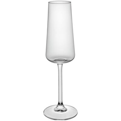 VEGA Sektglas Carlotta ohne Eichstrich; 200 ml, 4x22.5 cm (ØxH); transparent; 6 Stück / Pack VEGA Sektglas Carlotta ohne Eichstrich; 200 ml, 4x22.5 cm (ØxH); transparent; 6 Stück / Pack