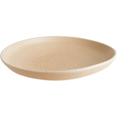Bonna Teller tief Mirage Ripple; 805 ml, 21x5 cm (ØxH); beige; rund; 6 Stück / Pack Bonna Teller tief Mirage Ripple; 805 ml, 21x5 cm (ØxH); beige; rund; 6 Stück / Pack