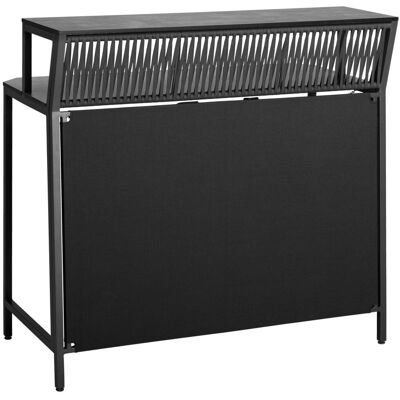 VEGA Outdoorbar Baruba Element Gerade; 120x56x115 cm (LxBxH); beton/anthrazit VEGA Outdoorbar Baruba Element Gerade; 120x56x115 cm (LxBxH); beton/anthrazit