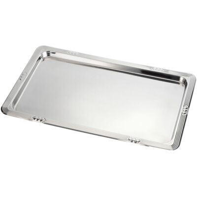 Pulsiva Gastronorm Serviertablett - Rechteckig 53x32.5 cm - Silber - Serviertablett Pulsiva Gastronorm Serviertablett - Rechteckig 53x32.5 cm - Silber - Serviertablett