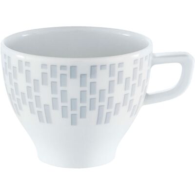 WMF Tasse Barista Synergy Geometric; 180 ml; weiß/blau; 6 Stück / Pack WMF Tasse Barista Synergy Geometric; 180 ml; weiß/blau; 6 Stück / Pack