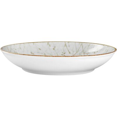 Vega Piatto fondo Eden - 1000ml, 26x5 cm, beige/weiß - Essteller Vega Piatto fondo Eden - 1000ml, 26x5 cm, beige/weiß - Essteller