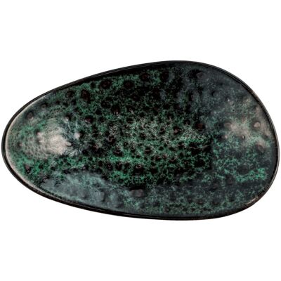 VEGA Servierplatte Black Reef organisch; 17x10x3 cm (LxBxH); grün/schwarz; organisch; 6 Stück / Pack VEGA Servierplatte Black Reef organisch; 17x10x3 cm (LxBxH); grün/schwarz; organisch; 6 Stück / Pack