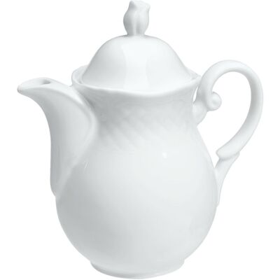 VEGA Kaffeekanne Zürich mit Deckel; 560 ml, 8x18 cm (ØxH); weiß; rund; 2 Stück / Pack VEGA Kaffeekanne Zürich mit Deckel; 560 ml, 8x18 cm (ØxH); weiß; rund; 2 Stück / Pack