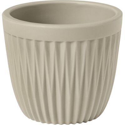 VEGA Espresso-Obertasse Kanas mit Relief; 80 ml, 6.2x5.4 cm (ØxH); beige; rund; 6 Stück / Pack VEGA Espresso-Obertasse Kanas mit Relief; 80 ml, 6.2x5.4 cm (ØxH); beige; rund; 6 Stück / Pack
