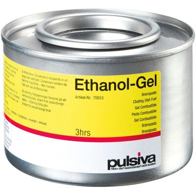 PULSIVA Brennpaste; 230 ml; transparent; 48 Stück / Pack PULSIVA Brennpaste; 230 ml; transparent; 48 Stück / Pack