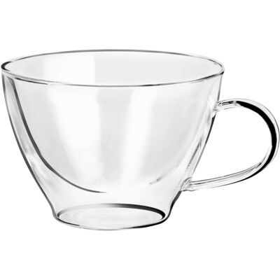 Vega Dila Doppelwand Kaffee Tasse - 420ml, Transparent Vega Dila Doppelwand Kaffee Tasse - 420ml, Transparent