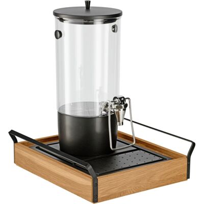 VEGA Saftspender Esino einfach 1/2; 35.4x38.6x42 cm (LxBxH); eiche/schwarz VEGA Saftspender Esino einfach 1/2; 35.4x38.6x42 cm (LxBxH); eiche/schwarz
