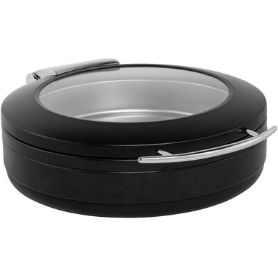 VEGA Chafing-Dish Fenton rund; 6000 ml, 44x54x16 cm (BxTxH); schwarz/silber; rund VEGA Chafing-Dish Fenton rund; 6000 ml, 44x54x16 cm (BxTxH); schwarz/silber; rund