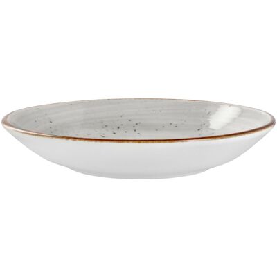 VEGA Teller tief Nebro; 900 ml, 25.2x4.3 cm (ØxH); hellgrau; rund; 6 Stück / Pack VEGA Teller tief Nebro; 900 ml, 25.2x4.3 cm (ØxH); hellgrau; rund; 6 Stück / Pack