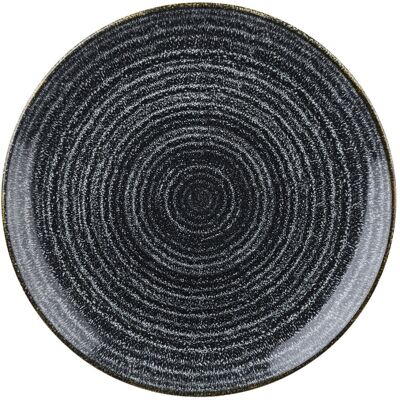Churchill Teller flach Studio Prints Charcoal Black Coupe; 26 cm (Ø); schwarz; rund; 12 Stück / Pack Churchill Teller flach Studio Prints Charcoal Black Coupe; 26 cm (Ø); schwarz; rund; 12 Stück / Pack