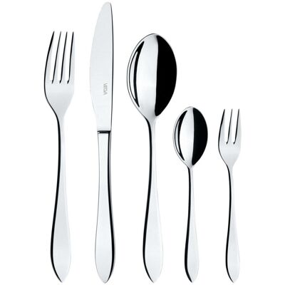 VEGA Besteck-Set Salerno 30-teilig; silber VEGA Besteck-Set Salerno 30-teilig; silber