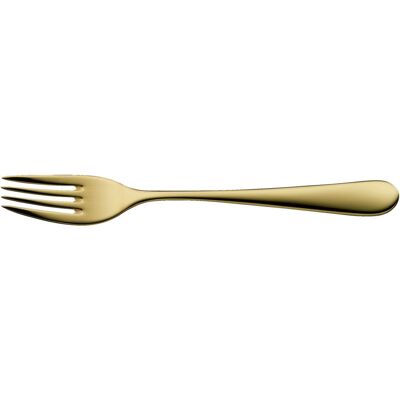 WMF Vorspeisen-/Dessertgabel Signum hochglanzpoliert; 18.5 cm (L); gold; 12 Stück / Pack WMF Vorspeisen-/Dessertgabel Signum hochglanzpoliert; 18.5 cm (L); gold; 12 Stück / Pack
