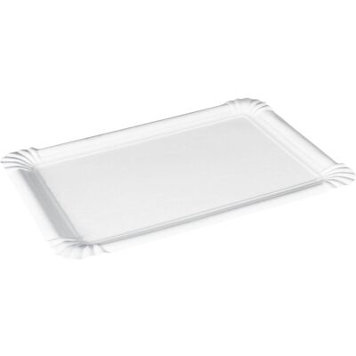 WIMEX Pappteller Party eckig flach; 13x20 cm (LxB); weiß; rechteckig; 250 Stück / Pack WIMEX Pappteller Party eckig flach; 13x20 cm (LxB); weiß; rechteckig; 250 Stück / Pack