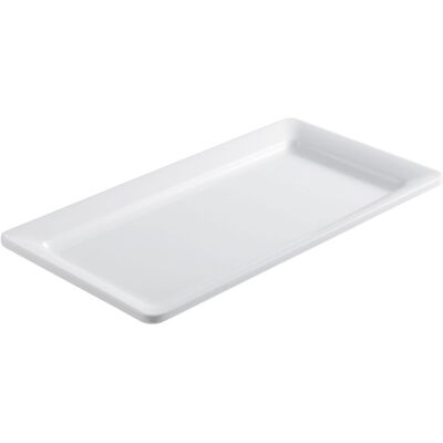 VEGA Präsentationsplatte Melamin GN 1/3; Größe GN 1/3, 32.5x17.6x3 cm (LxBxT); weiß VEGA Präsentationsplatte Melamin GN 1/3; Größe GN 1/3, 32.5x17.6x3 cm (LxBxT); weiß