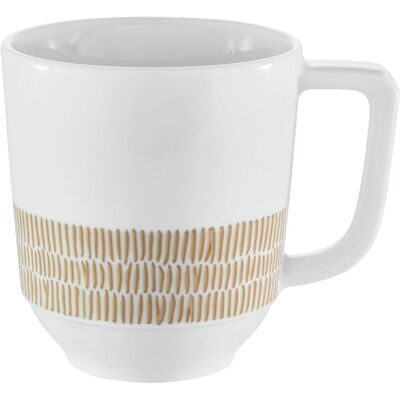 WMF Becher Synergy InNature; 280 ml, 11x8.9 cm (ØxH); weiß/natur; 6 Stück / Pack WMF Becher Synergy InNature; 280 ml, 11x8.9 cm (ØxH); weiß/natur; 6 Stück / Pack