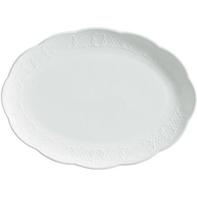 Vega Porzellan Oval Servierplatte 26x19cm Vega Porzellan Oval Servierplatte 26x19cm