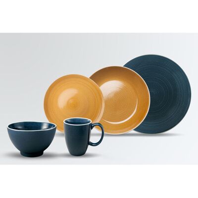 PULSIVA Geschirr-Set Spirit 20-teilig; mehrfarbig PULSIVA Geschirr-Set Spirit 20-teilig; mehrfarbig