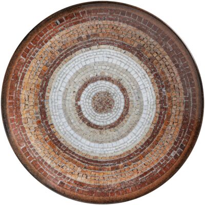 VEGA Teller flach Terra Mosaic; 24.5 cm (Ø); terrakotta/beige/braun; rund; 6 Stück / Pack VEGA Teller flach Terra Mosaic; 24.5 cm (Ø); terrakotta/beige/braun; rund; 6 Stück / Pack